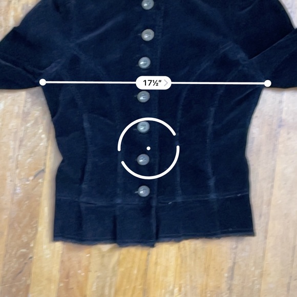 Black Corduroy Jacket- size S - Picture 14 of 14